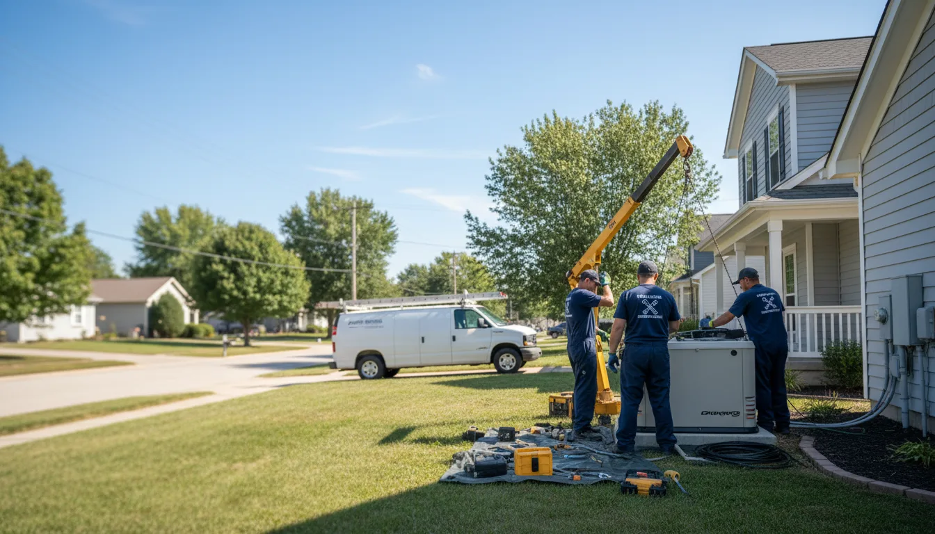 Generator Installation in Harwood, TX near me